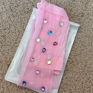 SHEER TIGHTS WITH GEMS FROM DOLLS KILL